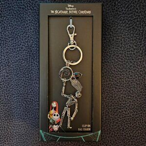 Nightmare before Christmas Clip on Bag charm